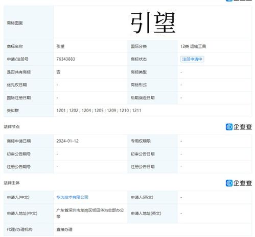 华为押注“引望” 从商标布局看其数据服务与车BU战略升级